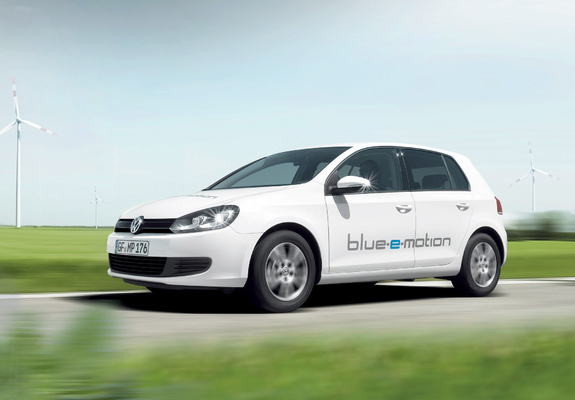 Photos of Volkswagen Golf Blue-e-motion Prototype (Typ 5K) 2010