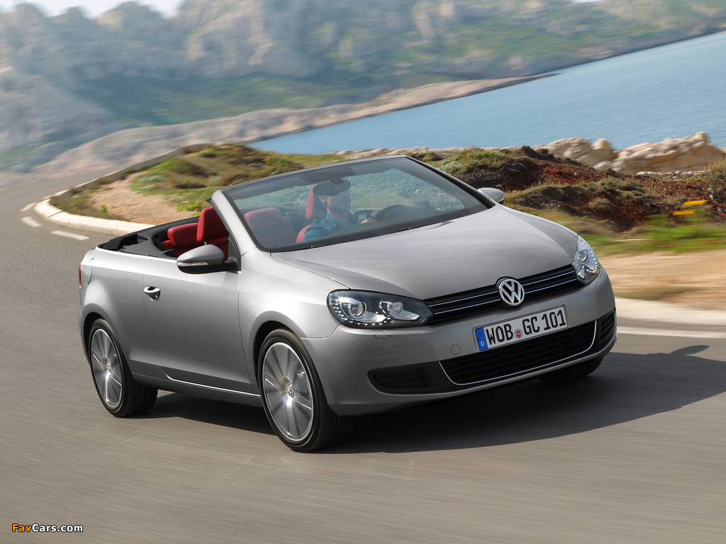 Photos of Volkswagen Golf Cabrio (Typ 5K) 2011 (1024 x 768)