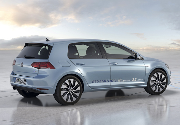 Photos of Volkswagen Golf BlueMotion Concept (Typ 5G) 2012
