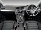 Photos of Volkswagen Golf TSI BlueMotion 5-door ZA-spec (Typ 5G) 2013