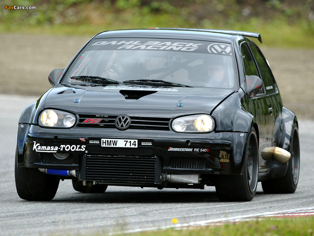 Photos of Volkswagen Golf RSI by Dahlback Racing (1J) (1024 x 768)