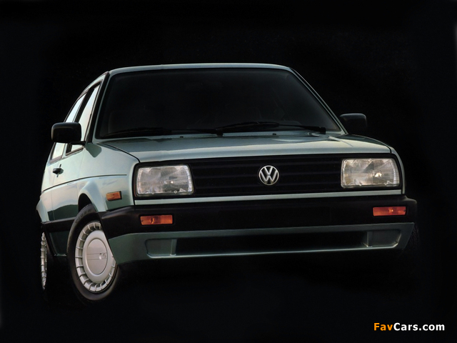 Pictures of Volkswagen Golf 3-door US-spec (Typ 1G) 1987–92 (640 x 480)