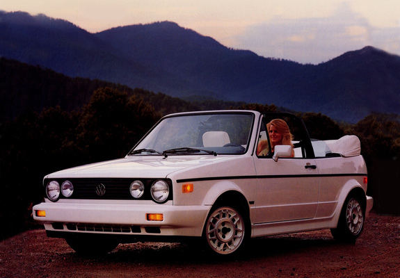Pictures of Volkswagen Cabriolet (Typ 17) 1988–93