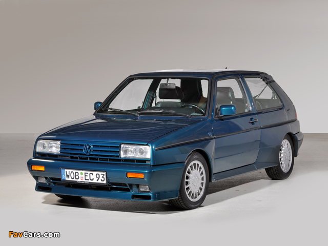 Pictures of Volkswagen Golf Rallye G60 (Typ 1G) 1989–91 (640 x 480)