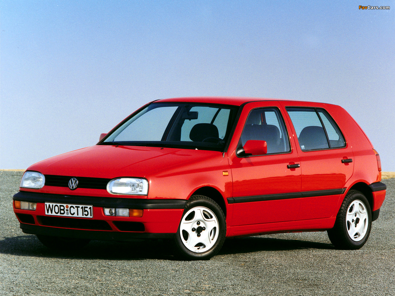Pictures of Volkswagen Golf 5-door (Typ 1H) 1991–97 (1280 x 960)