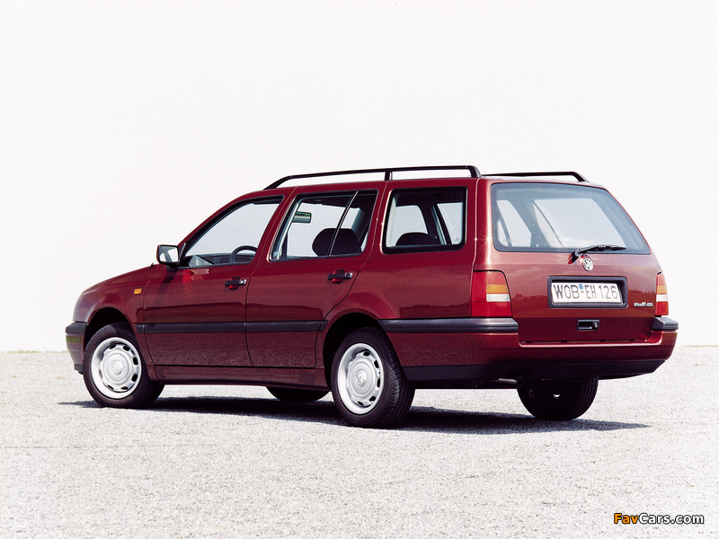 Pictures of Volkswagen Golf Variant (Typ 1H) 1993–99 (800 x 600)