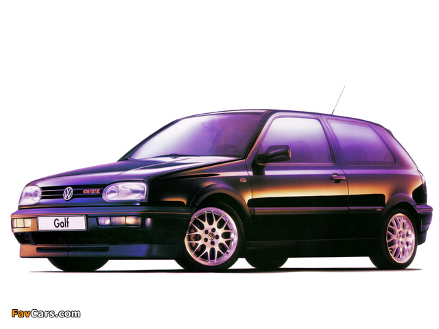 Pictures of Volkswagen Golf GTI Special Edition (Typ 1H) 1996 (640 x 480)