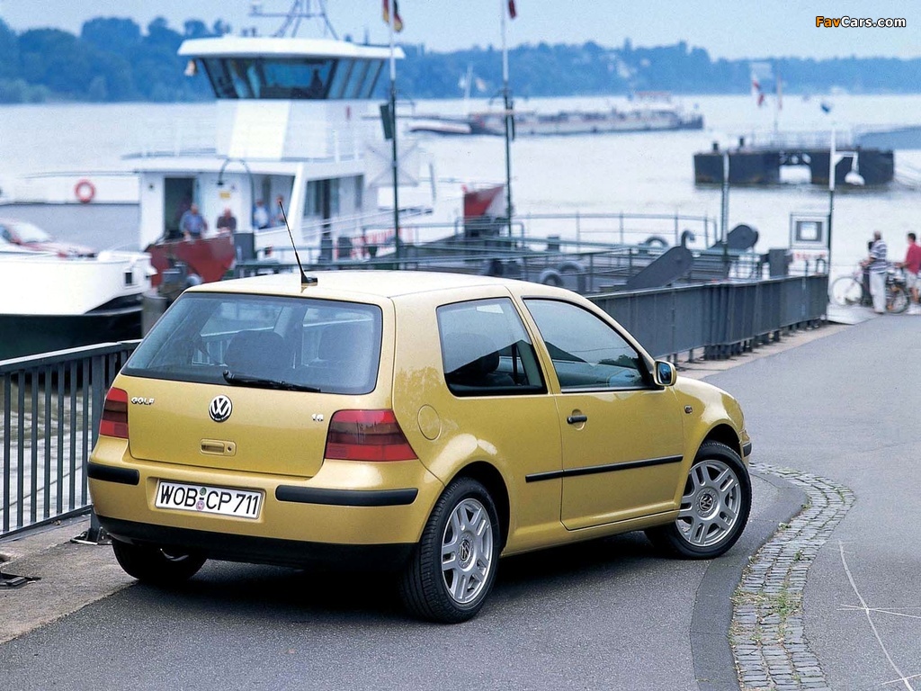 Pictures of Volkswagen Golf 3-door (Typ 1J) 1997–2003 (1024 x 768)