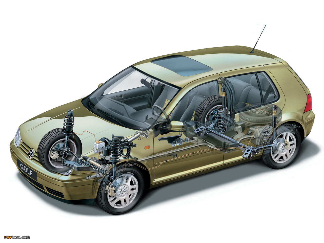 Pictures of Volkswagen Golf 5-door (Typ 1J) 1997–2003 (1280 x 960)