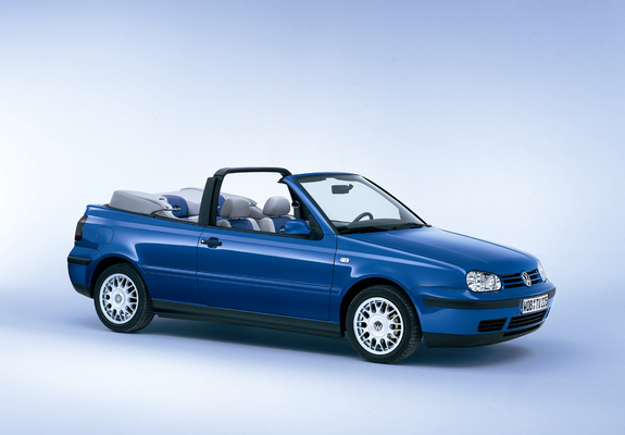 Pictures of Volkswagen Golf Cabrio Generation (Typ 1H) 1999