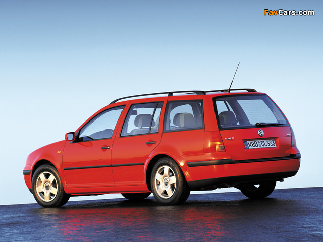 Pictures of Volkswagen Golf Variant (Typ 1J) 1999–2007 (640 x 480)