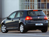 Pictures of Volkswagen Golf 1.9 TDI 5-door ZA-spec (Typ 1K) 2003–08