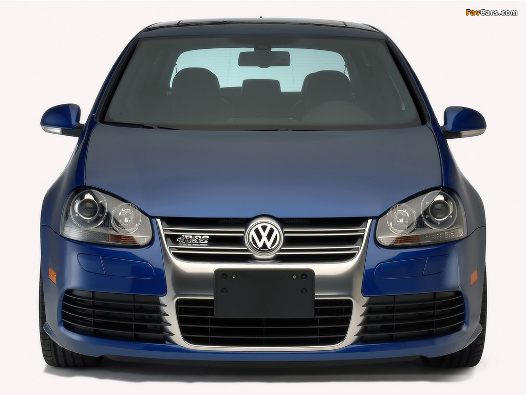 Pictures of Volkswagen Golf R32 3-door US-spec (Typ 1K) 2006–08 (1024 x 768)