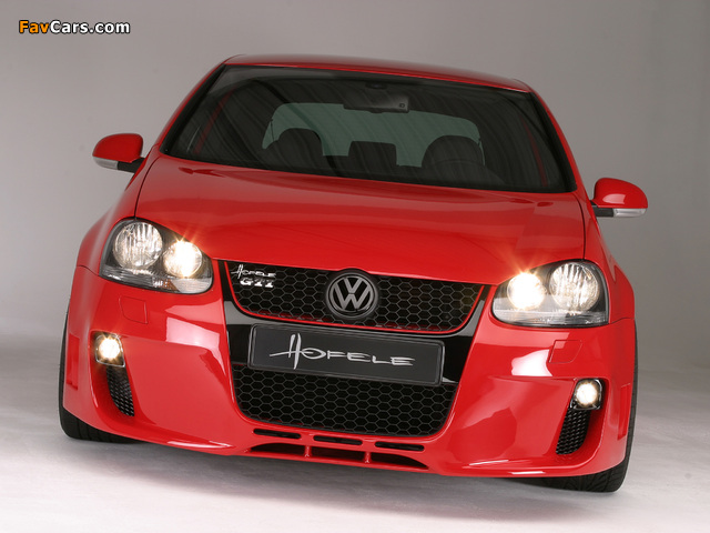 Pictures of Hofele Design Volkswagen Golf GTI 3-door (Typ 1K) 2008 (640 x 480)