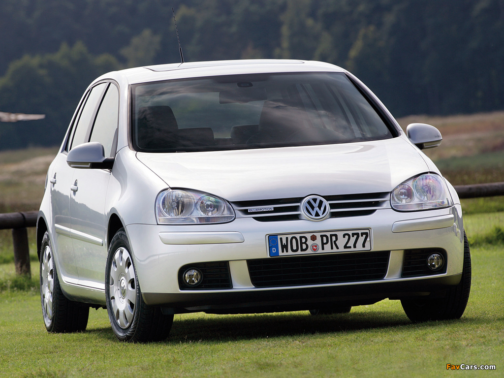 Pictures of Volkswagen Golf Blue Motion (Typ 1K) 2008 (1024 x 768)