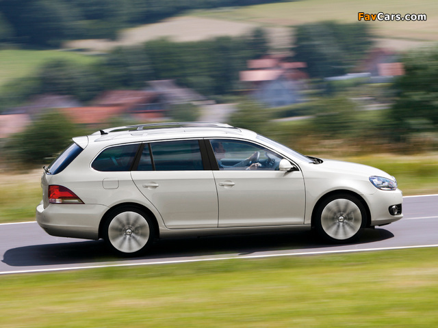 Pictures of Volkswagen Golf Variant (Typ 5K) 2009 (640 x 480)