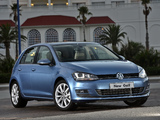 Pictures of Volkswagen Golf TSI BlueMotion 5-door ZA-spec (Typ 5G) 2013