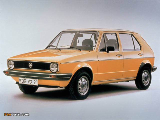 Volkswagen Golf 5-door (Typ 17) 1974–83 photos (640 x 480)