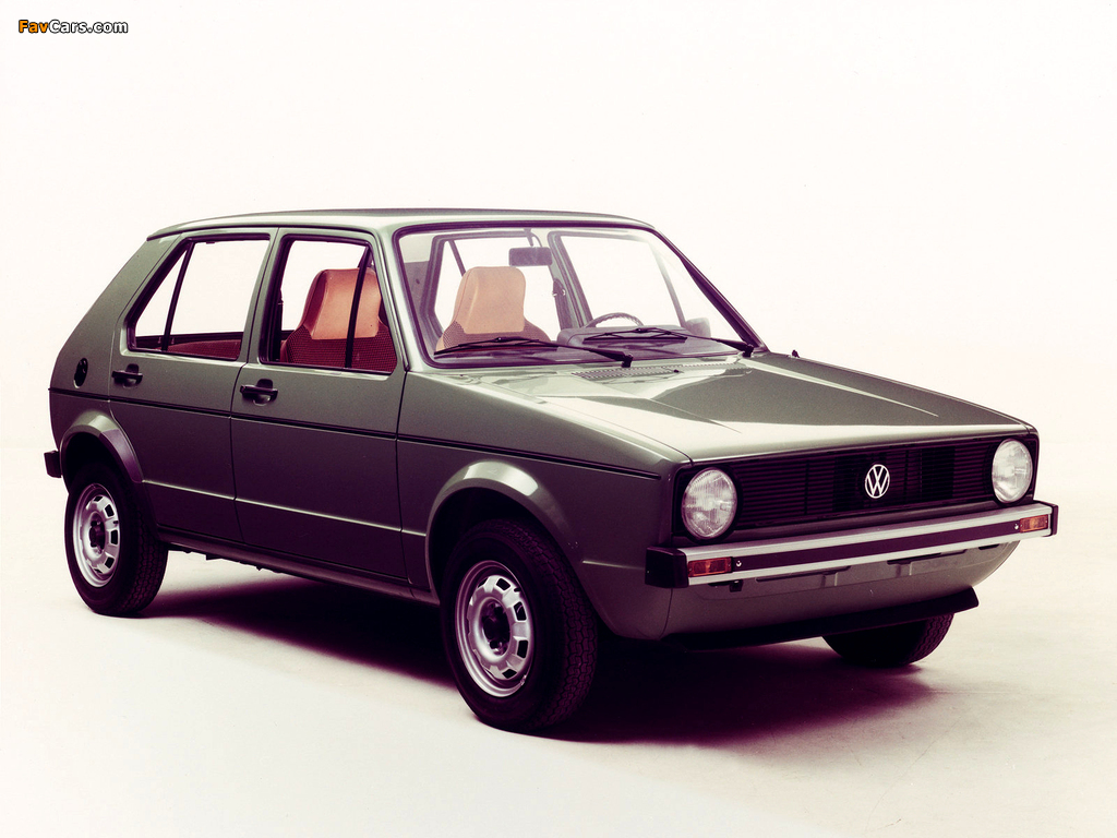 Volkswagen Golf 5-door (Typ 17) 1974–83 pictures (1024 x 768)