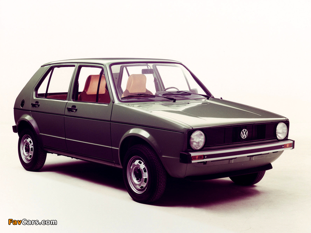 Volkswagen Golf 5-door (Typ 17) 1974–83 pictures (640 x 480)