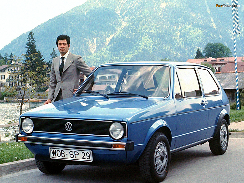 Volkswagen Golf 3-door (Typ 17) 1974–83 wallpapers (1024 x 768)