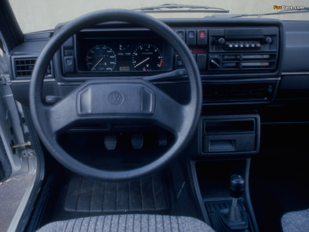Volkswagen Golf 3-door (Typ 19) 1983–91 photos (1024 x 768)