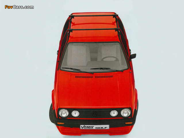 Volkswagen Golf 3-door by Votex (II) 1983–91 wallpapers (640 x 480)