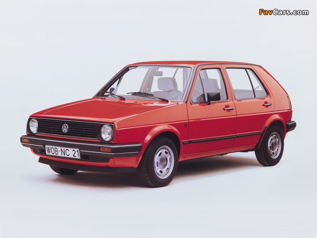 Volkswagen Golf 5-door (Typ 19) 1983–87 wallpapers (640 x 480)
