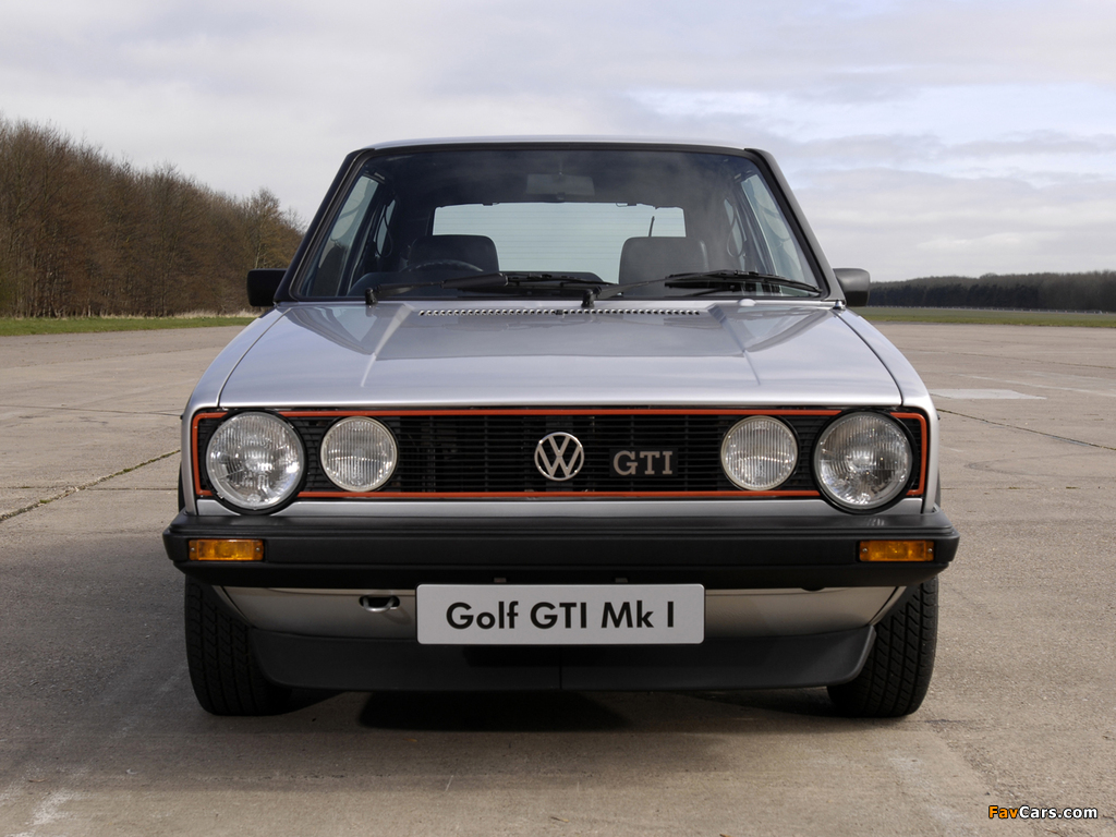 Volkswagen Golf GTI Pirelli UK-spec (Typ 17) 1983 wallpapers (1024 x 768)