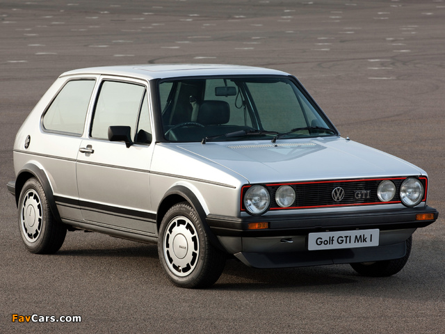 Volkswagen Golf GTI Pirelli UK-spec (Typ 17) 1983 wallpapers (640 x 480)