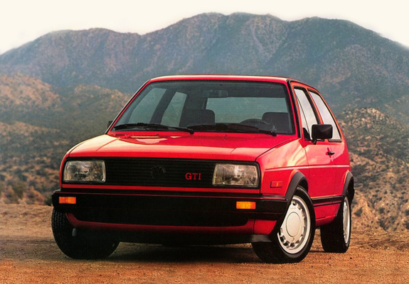 Volkswagen GTI (Typ 19) 1984–87 photos