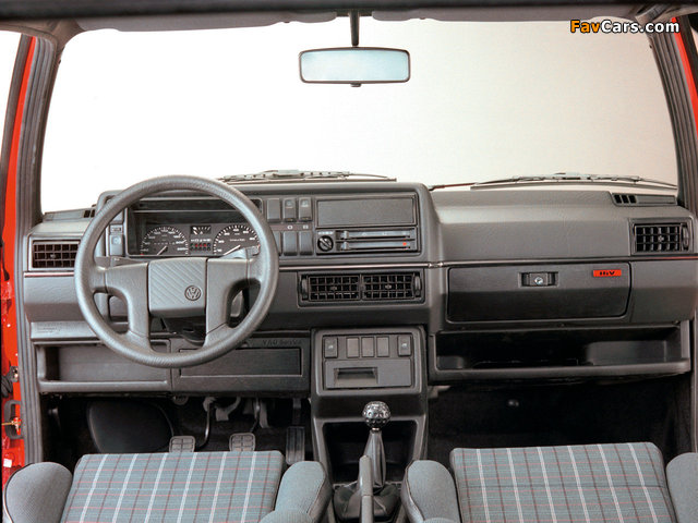 Volkswagen Golf GTI 16V (Typ 19) 1986–89 pictures (640 x 480)