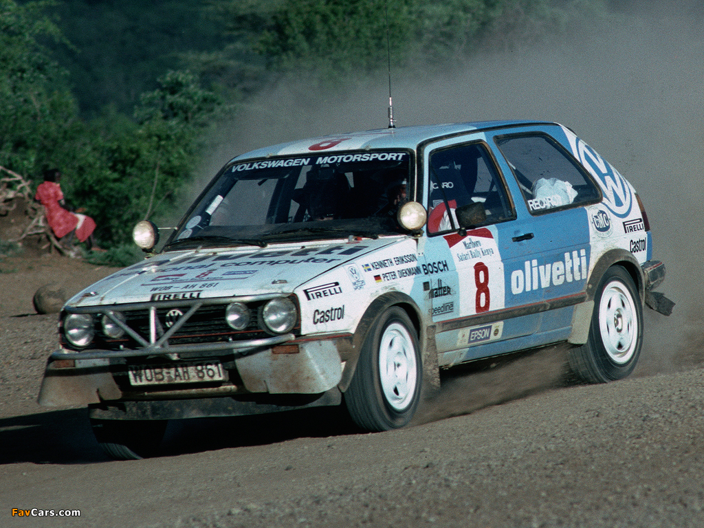 Volkswagen Golf GTI 16V Rally Car (Typ 19) 1987–89 images (1024 x 768)