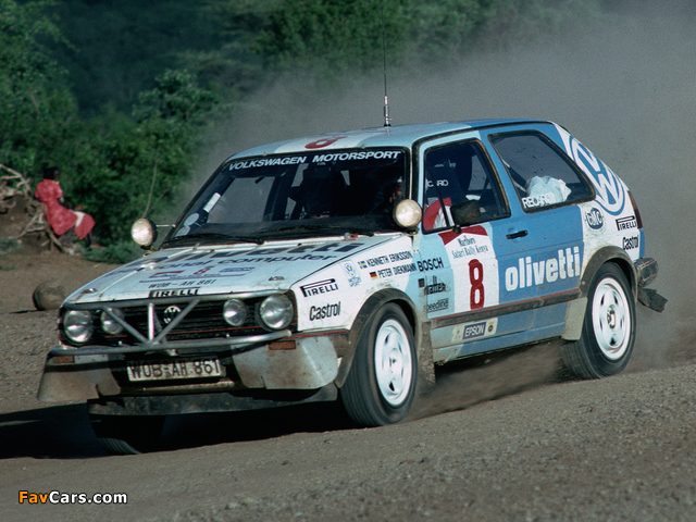 Volkswagen Golf GTI 16V Rally Car (Typ 19) 1987–89 images (640 x 480)