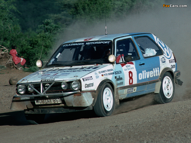 Volkswagen Golf GTI 16V Rally Car (Typ 19) 1987–89 images (800 x 600)