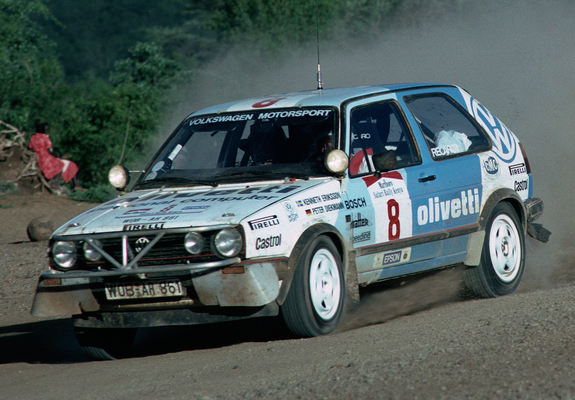 Volkswagen Golf GTI 16V Rally Car (Typ 19) 1987–89 images