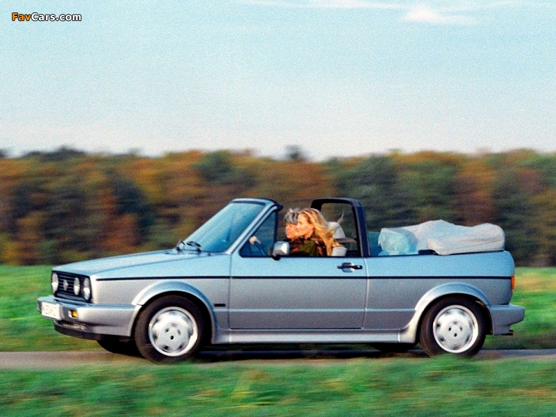 Volkswagen Golf Cabrio (Typ 17) 1988–93 wallpapers (800 x 600)