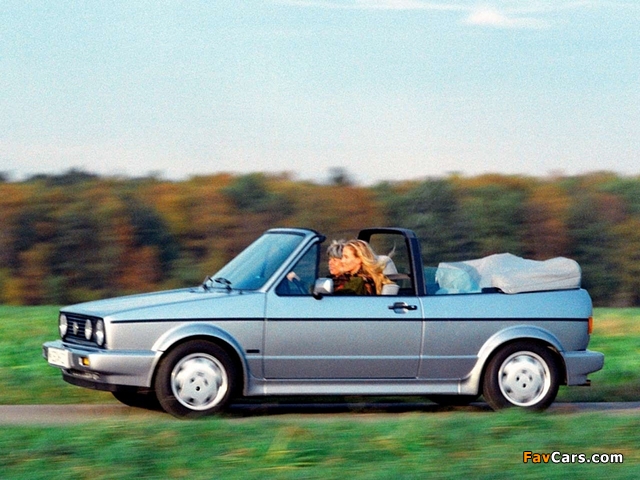 Volkswagen Golf Cabrio (Typ 17) 1988–93 wallpapers (640 x 480)