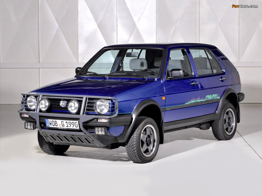 Volkswagen Golf Country (Typ 1G) 1990–91 images (1024 x 768)