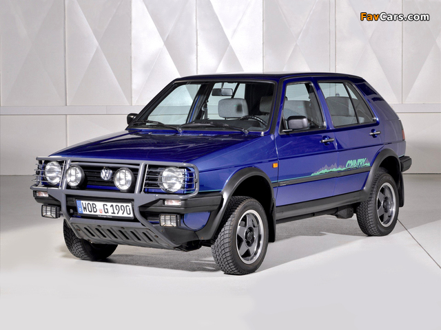 Volkswagen Golf Country (Typ 1G) 1990–91 images (640 x 480)