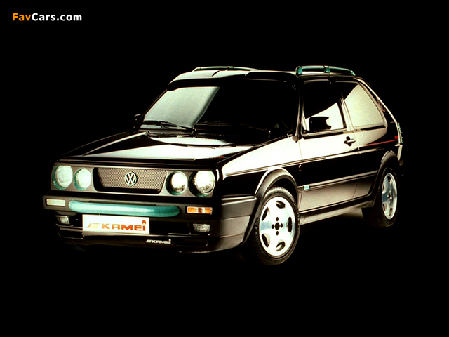 Kamei Volkswagen Golf GTI Dynamite (Typ 1G) 1990 pictures (640 x 480)