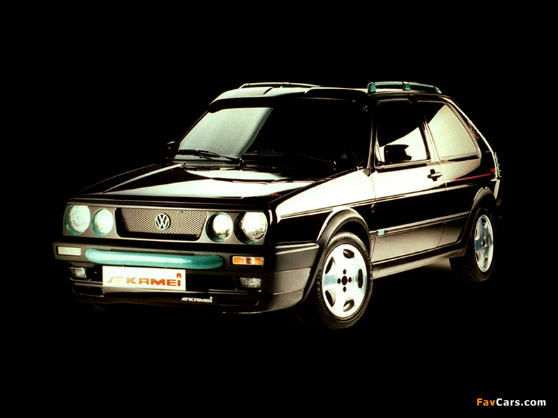 Kamei Volkswagen Golf GTI Dynamite (Typ 1G) 1990 pictures (800 x 600)
