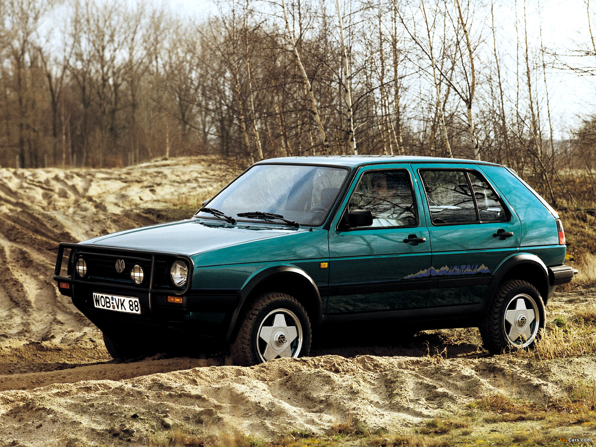 Volkswagen Golf Country (Typ 1G) 1990–91 pictures (1920 x 1440)