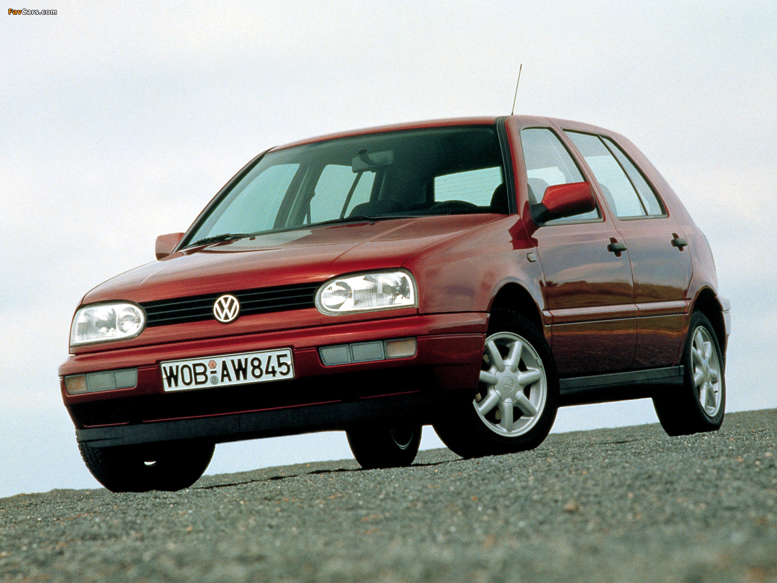 Volkswagen Golf 5-door (Typ 1H) 1991–97 photos (1600 x 1200)