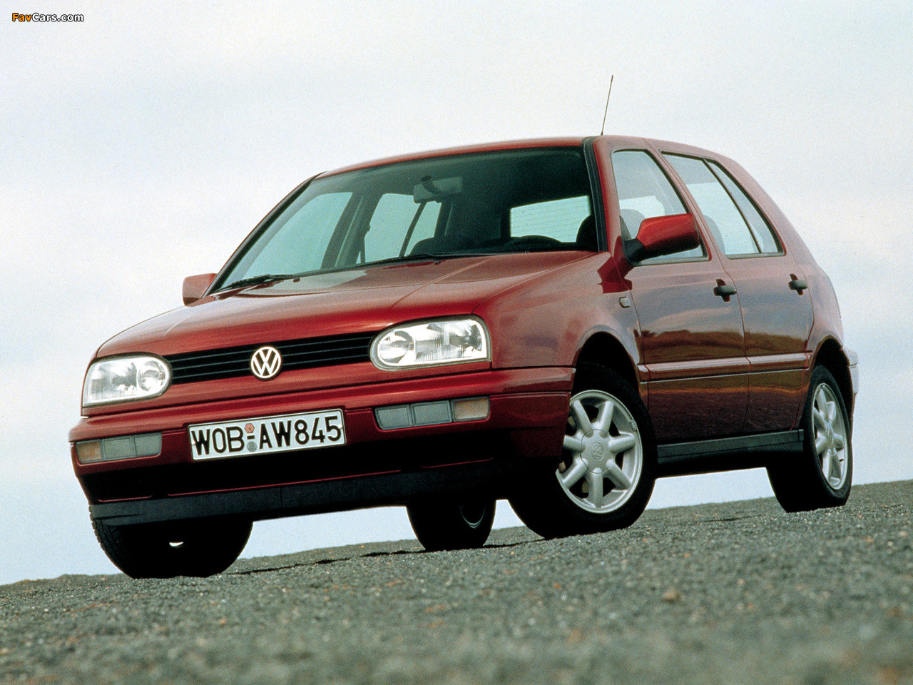 Volkswagen Golf 5-door (Typ 1H) 1991–97 photos (1280 x 960)