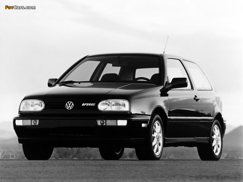 Volkswagen Golf VR6 3-door (Typ 1H) 1991–97 pictures (800 x 600)