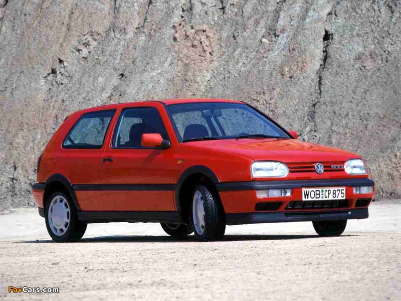Volkswagen Golf GTI (Typ 1H) 1992–97 images (800 x 600)