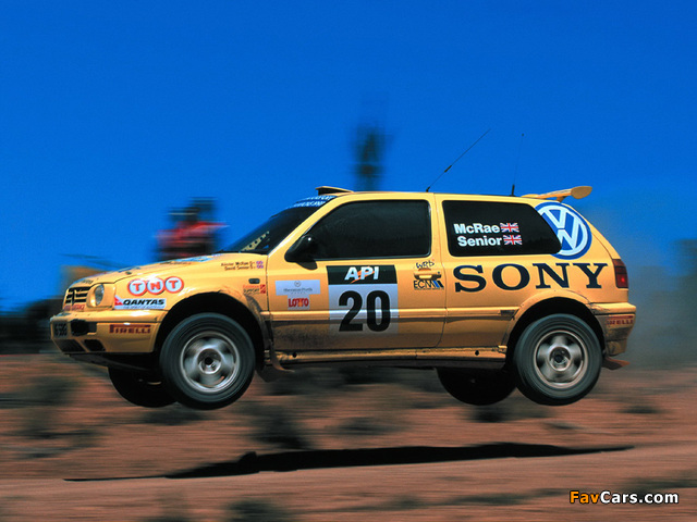 Volkswagen Golf Rally Car (Typ 1H) 1992–97 pictures (640 x 480)