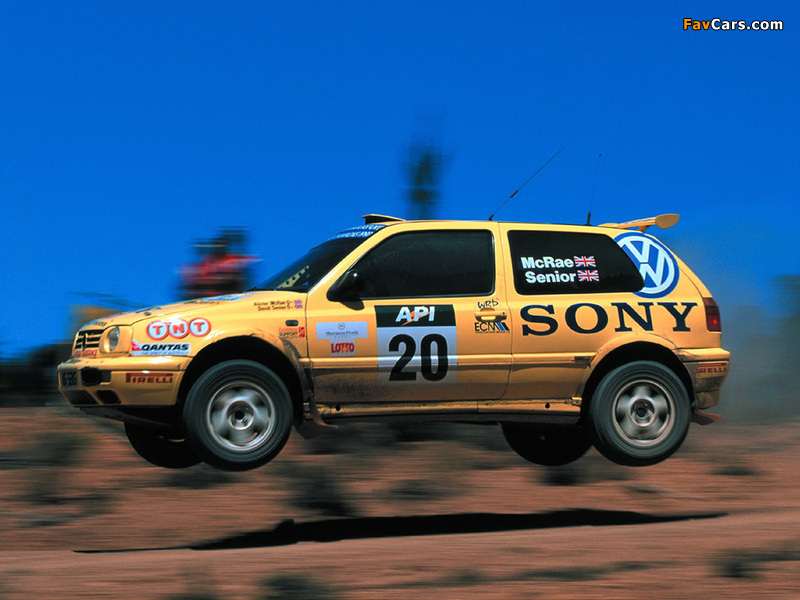 Volkswagen Golf Rally Car (Typ 1H) 1992–97 pictures (800 x 600)