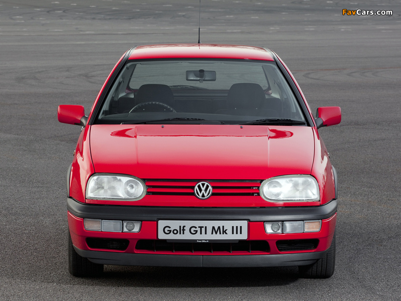 Volkswagen Golf GTI UK-spec (Type 1H) 1992–97 wallpapers (800 x 600)